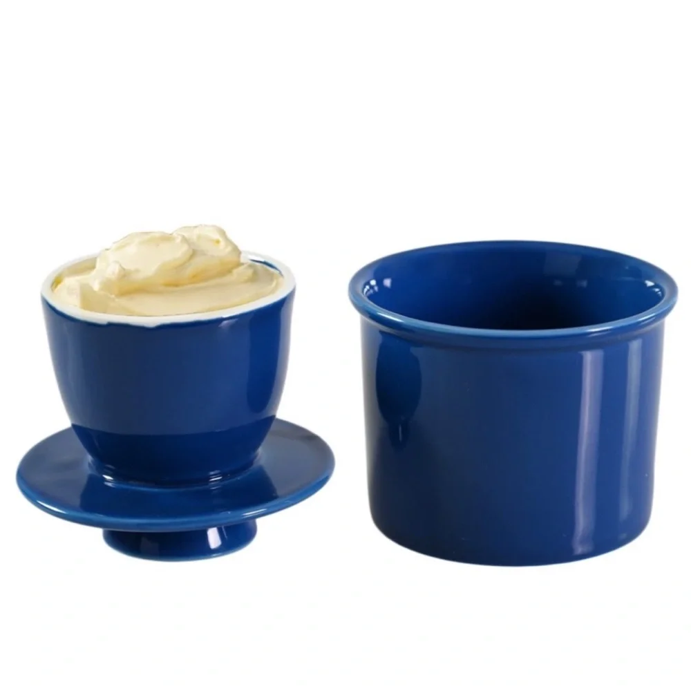Butter Bell Crock in Blue